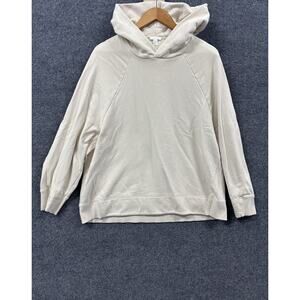 COS Hoodie Sweatshirt Jumper Pight Violet Lavender Beige Size L